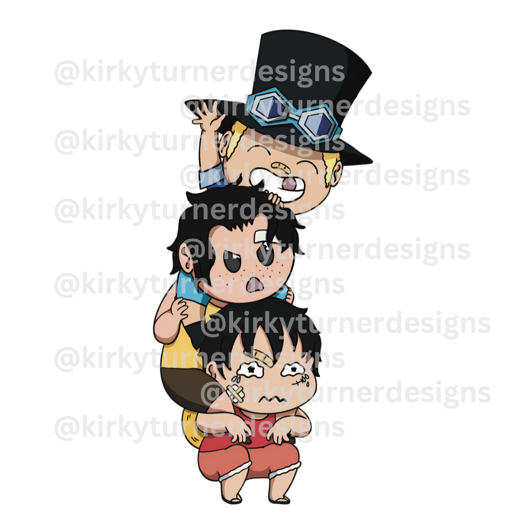 Young ASL Trio Keychain