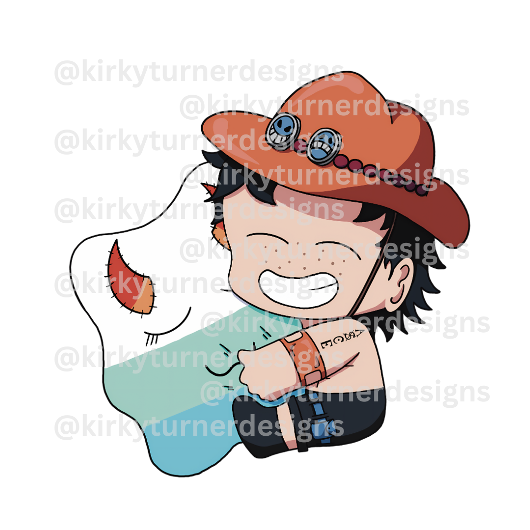 Fire Fist with Yama-o Plush Keychain
