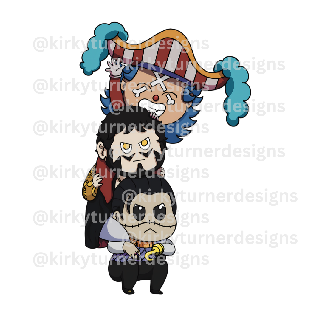 Cross Guild Trio Keychain