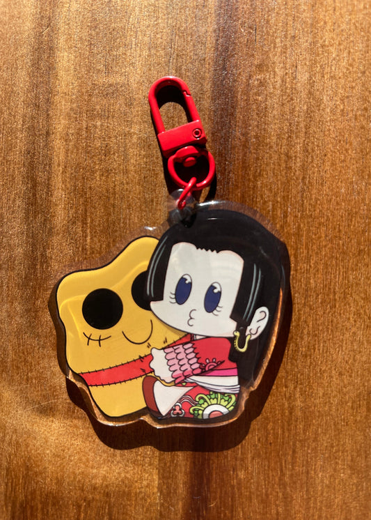 Pirate Empress with Strawhat Plush Keychain