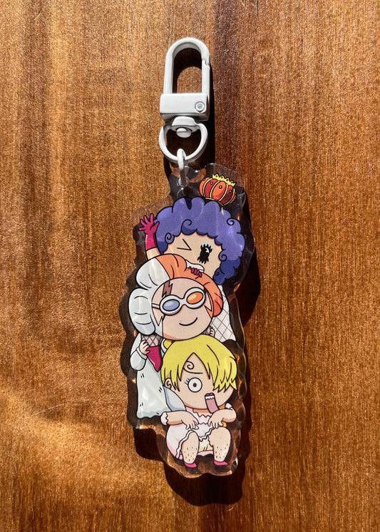 Kamabakka Kingdom Trio Keychain