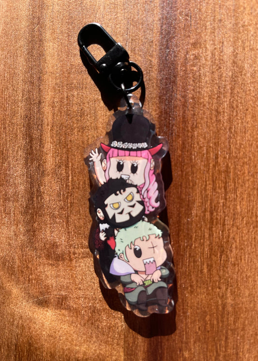 Gloom Island Trio Keychain