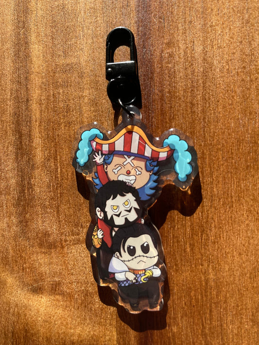 Cross Guild Trio Keychain