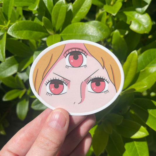 Three Eyed Baker Sticker