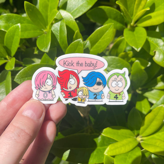 Mean Siblings Sticker