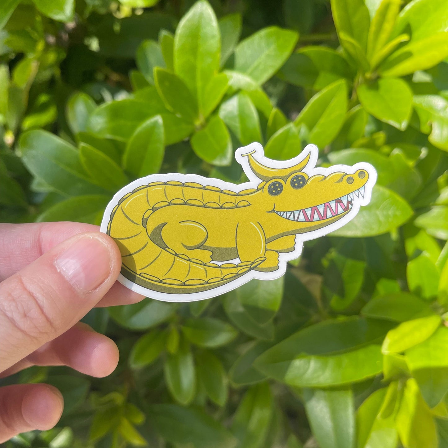 OP Creatures Button Eyes Sticker