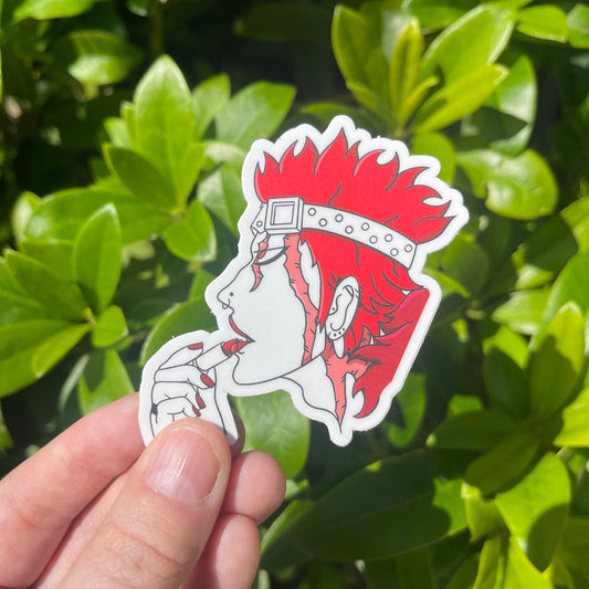 Monochrome Kid Sticker