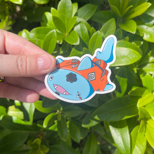 Whale Shark Crewmate Sticker