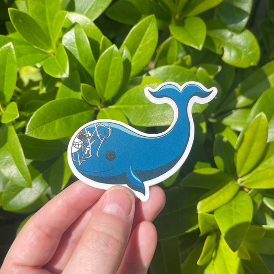 OP Creatures Button Eyes Sticker