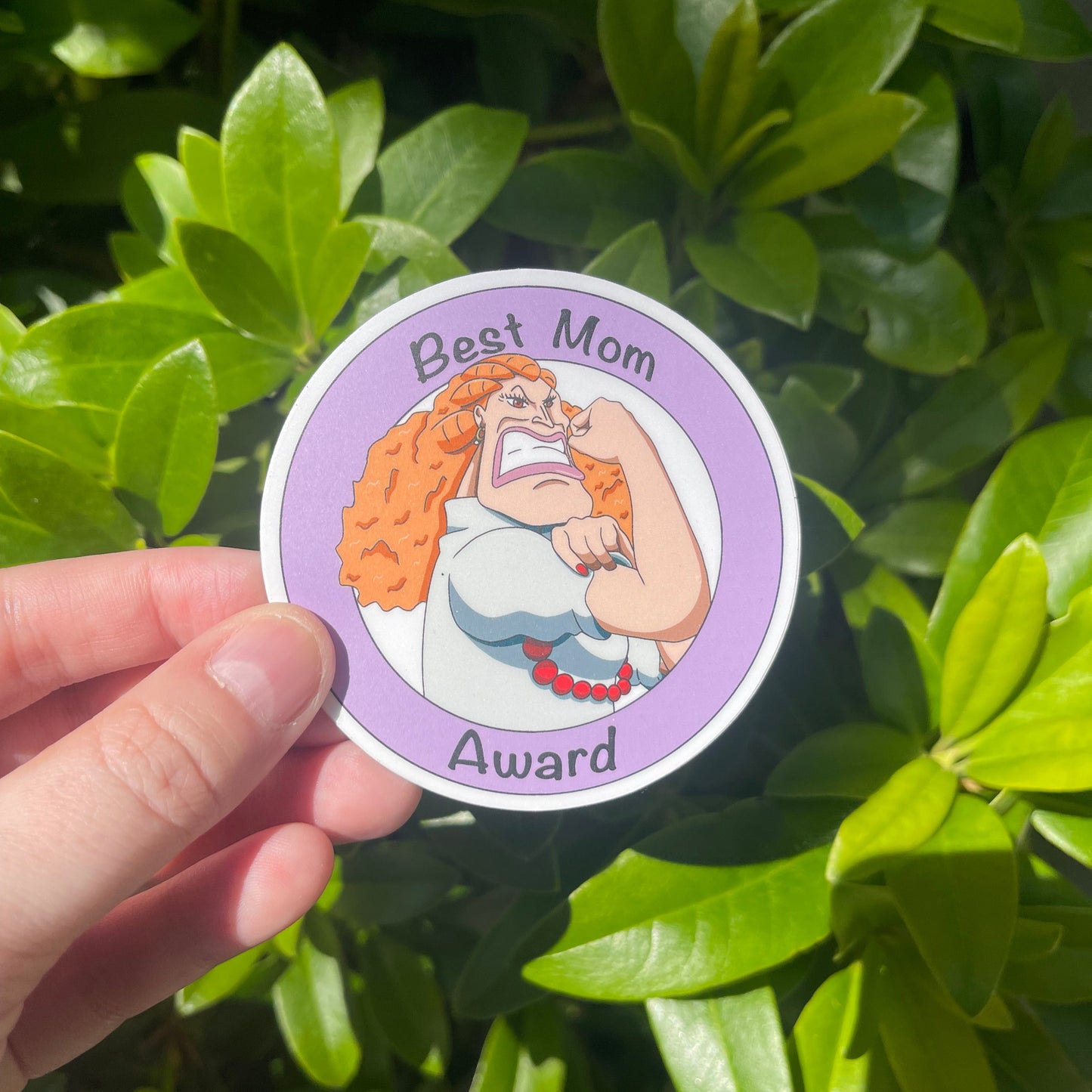 OP Best Mom Award Sticker