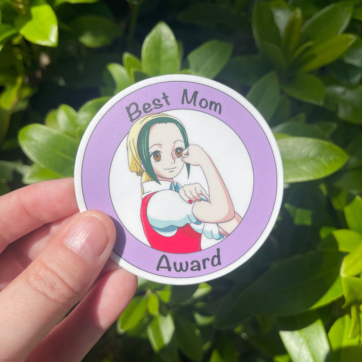 OP Best Mom Award Sticker