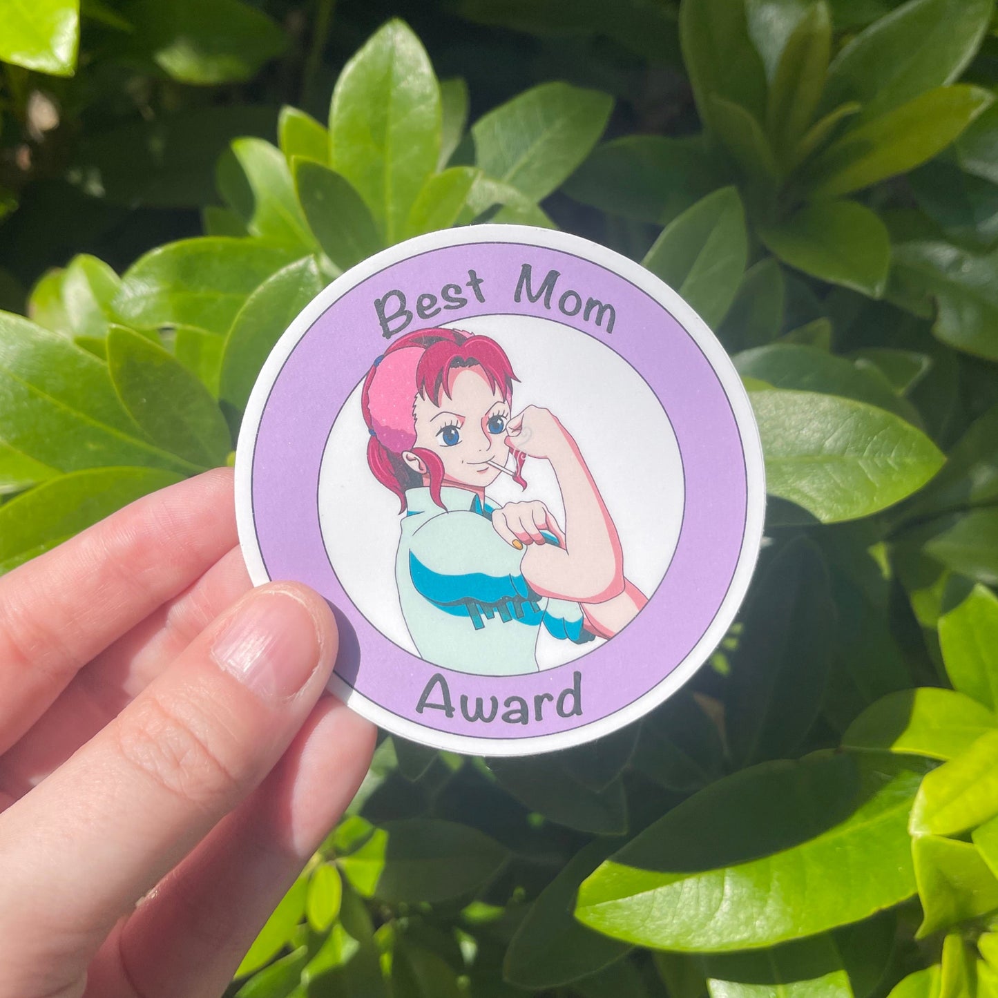 OP Best Mom Award Sticker