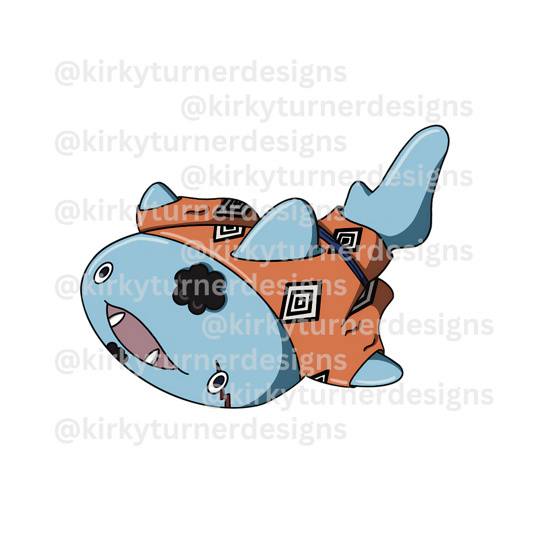 Whale Shark Crewmate Sticker