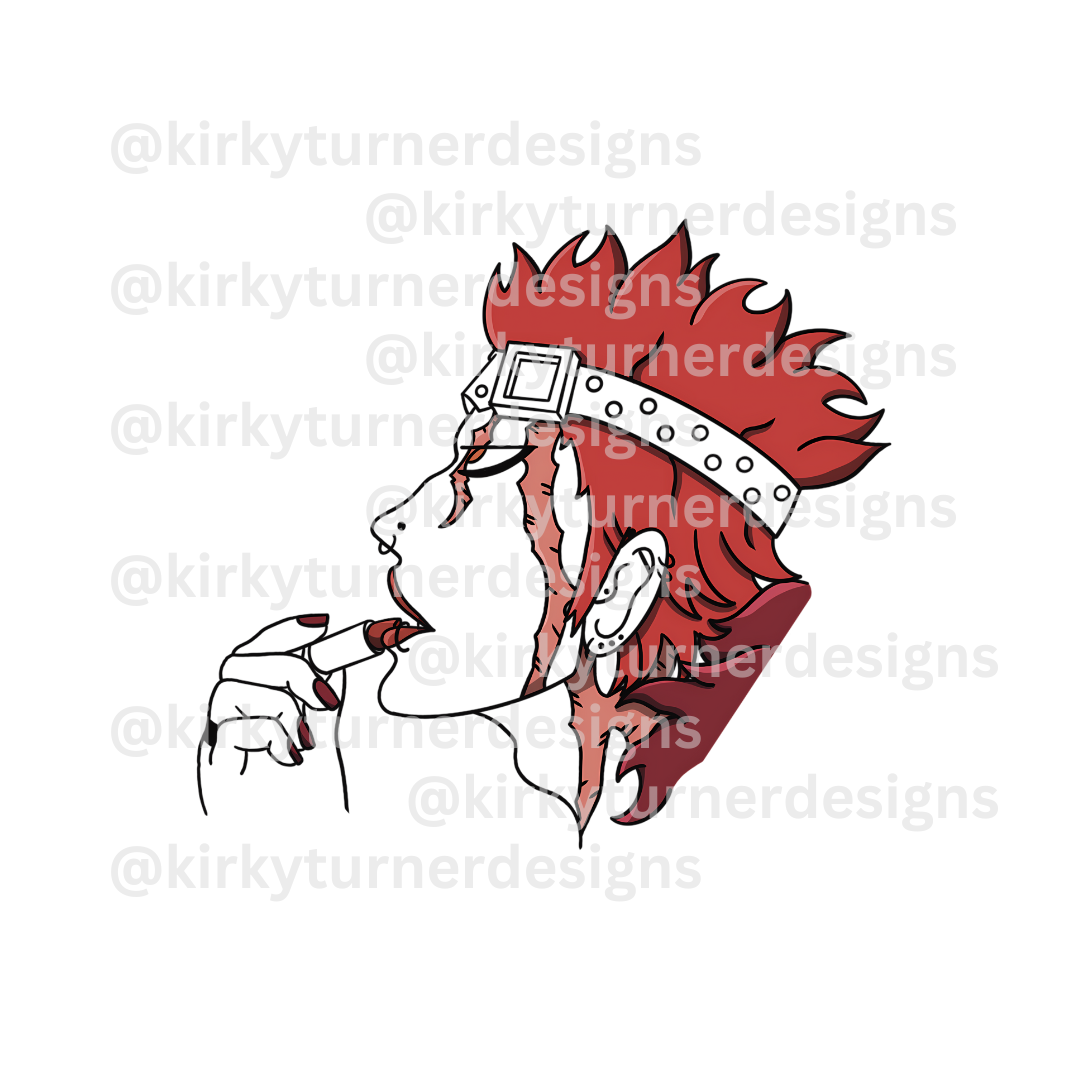 Monochrome Kid Sticker