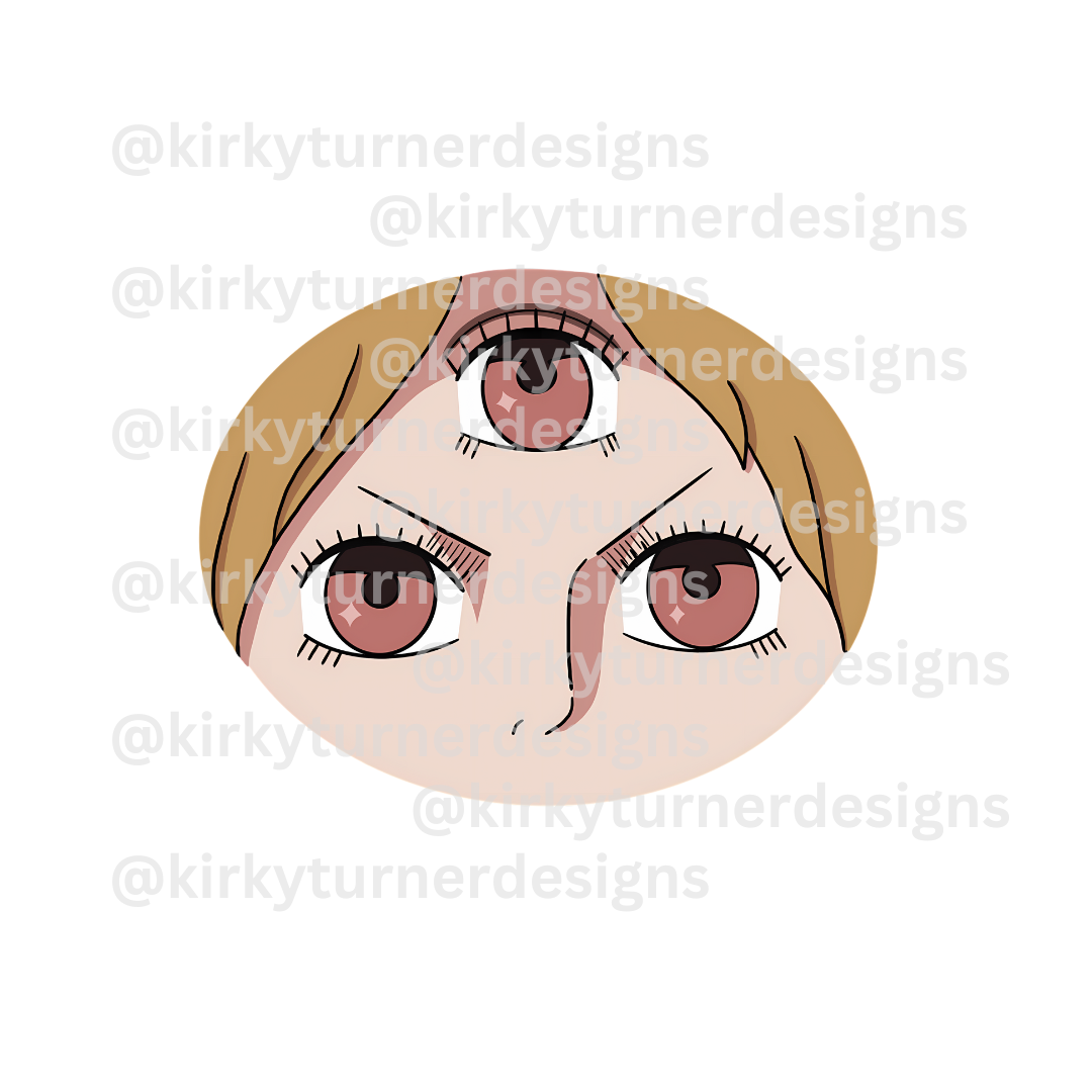 Three Eyed Baker Sticker
