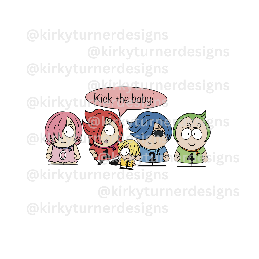 Mean Siblings Sticker
