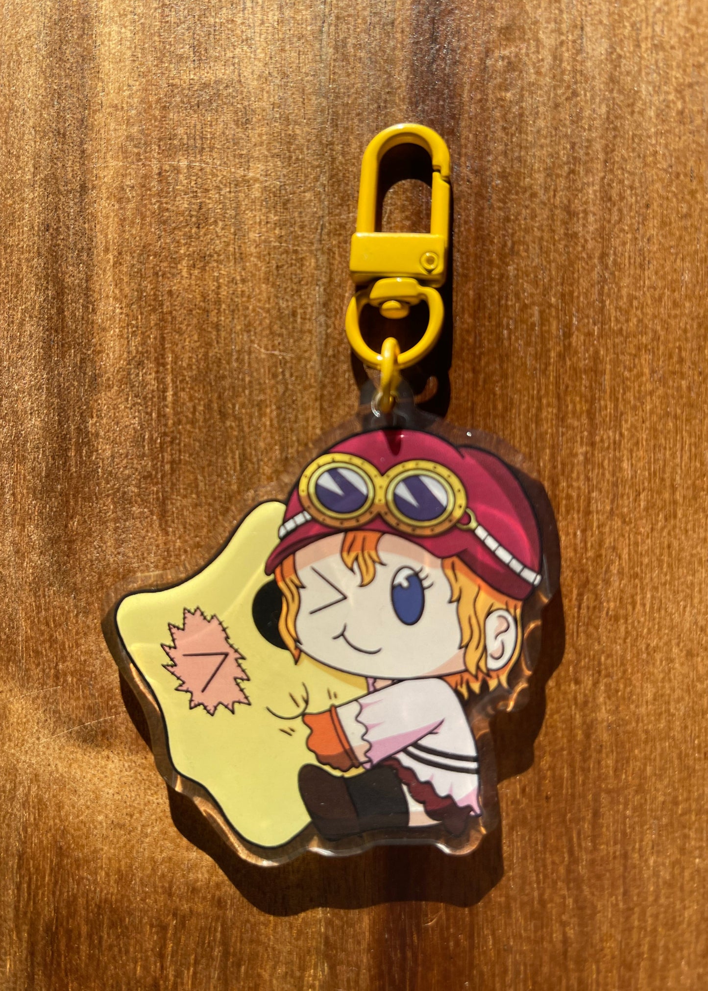 Revolutionary with Flame Emperor Plush Keychain