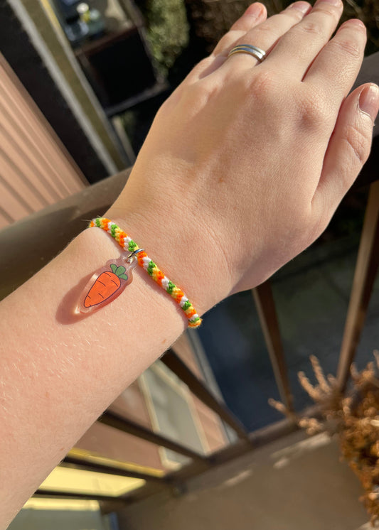 Rabbit Mink Braided Bracelet