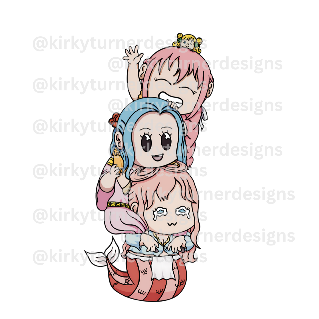 Princess Quad Keychain