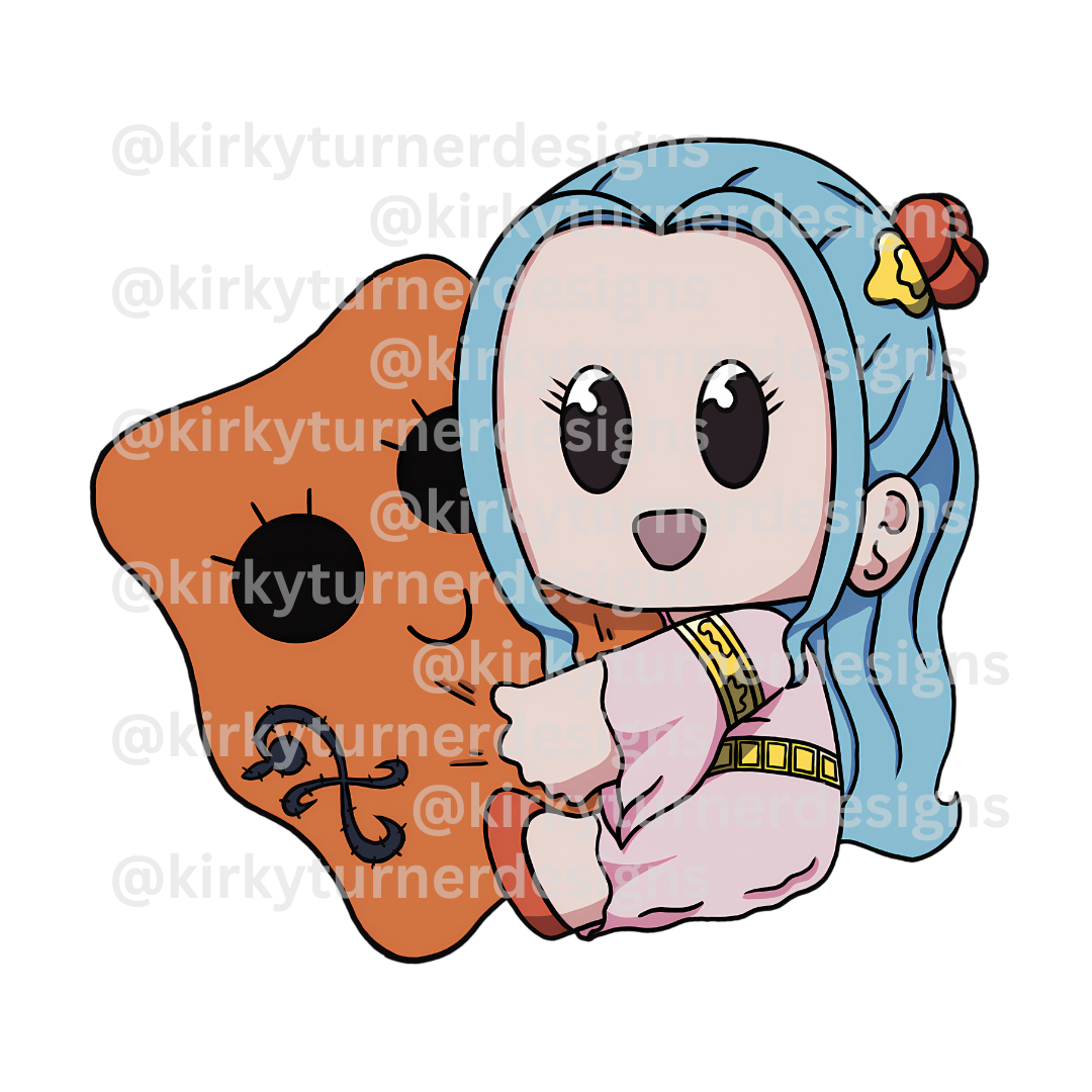 Princess with Navigator Plush Keychain
